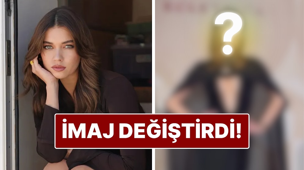 Ünlü Markanın Reklam Yüzü Olan Afra Saraçoğlu'ndan Yeni İmaj!