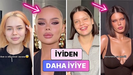 Rus Modellerin Makyajdan Önceki ve Sonraki Hallerini Gösterdikleri Video Sosyal Medyada Viral Oldu