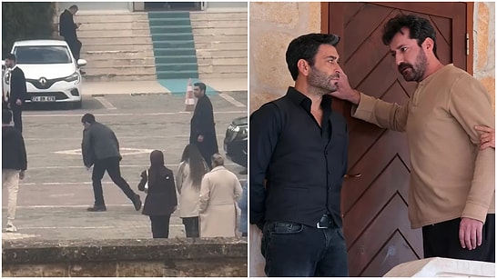 A Construction Worker Captured Exclusive Footage From the Set of the TV Series Uzak Şehir While Working