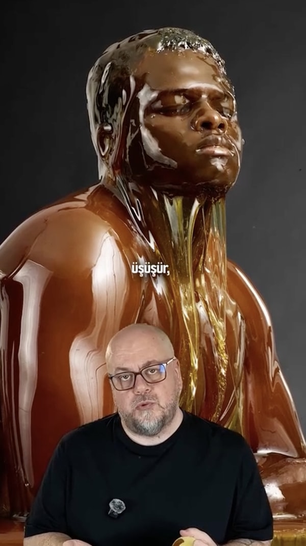 Videoda özellikle Antik Mısır'da firavunların rahatlığı için yapılan fedakarlıklar gözler önüne serildi.