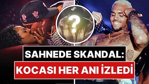 Dünya Bunu Konuşuyor: Chris Brown'dan Evli Hayranına Kocasının Gözü Önünde Ateşli Öpücük!