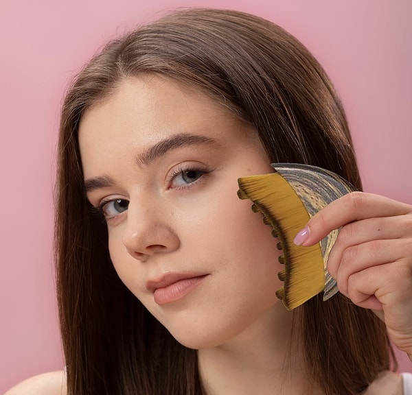 Anında tazelenin: MallArt® Lenf Drenaj Masaj Fırçası!