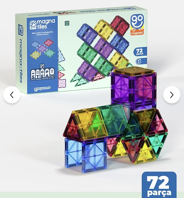 Minik dâhiler iş başında: Magna-Tiles Manyetik Bloklar!