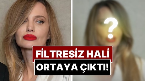 Angelina Jolie’nin Photoshop'suz Pozları Gündem Oldu: Yüzündeki Fark Dikkat Çekti!