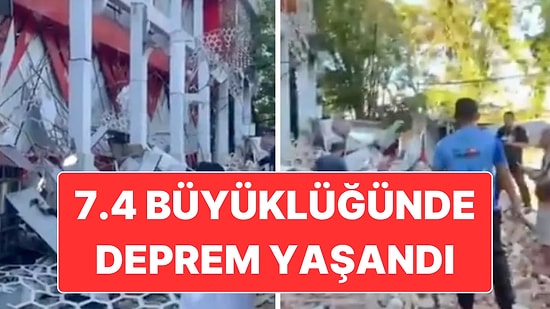 Endonezya’daki 7.4 Büyüklüğündeki Deprem Nedeniyle Tsunami Alarmı Verildi