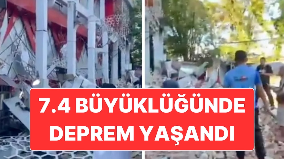 Endonezya’daki 7.4 Büyüklüğündeki Deprem Nedeniyle Tsunami Alarmı Verildi