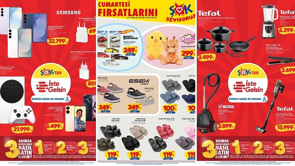 ŞOK'a Xbox Oyun Konsolu Geliyor! 4 Nisan 2026 ŞOK Aktüel Ürünler Kataloğu