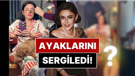 Melek Mosso'nun Abonelere Özel Ayak Paylaşımı Dikkat Çekti!