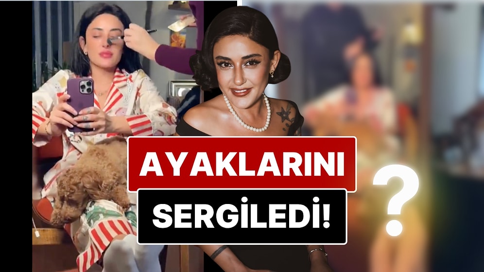 Melek Mosso'nun Abonelere Özel Ayak Paylaşımı Dikkat Çekti!