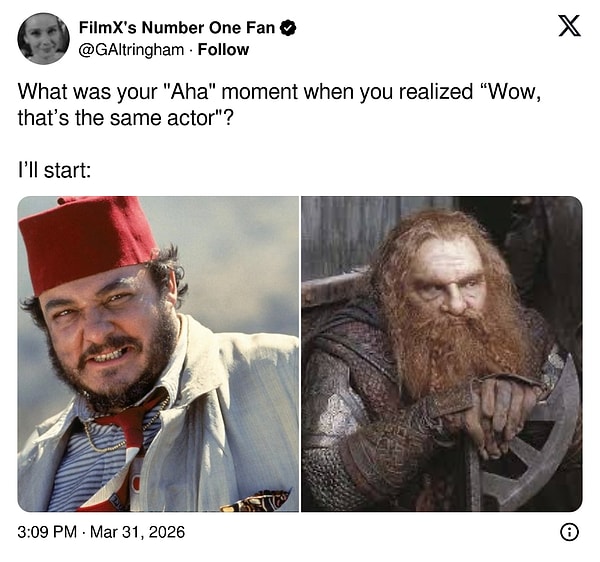 Bir sosyal medya kullanıcısı oyuncular hakkında yepyeni bir akım başlattı.