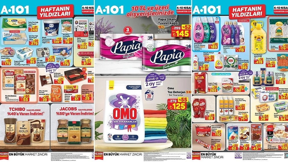4 - 10 Nisan 2026 A101 Haftanın Yıldızları Kataloğu