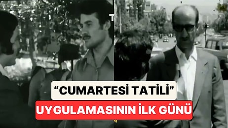1974'te Türkiye'de İlk Kez "Cumartesi Tatilinin" Uygulamaya Başladığı Gün Halkın Karara Tepkisi