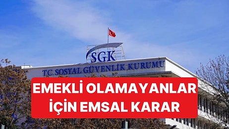 Emekliliği Reddedilen Binlerce Kişi İçin Yargıtay'dan Emsal Karar Geldi
