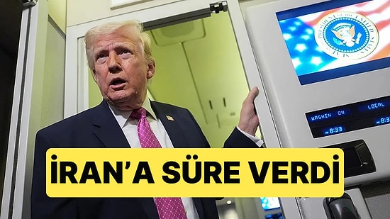 ABD Başkanı Trump, İran'a Verdiği Süreyi Açıklayarak Tehditlerini Sürdürdü