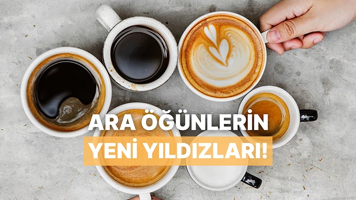 Ara Öğün Arayanlara Özel Soğuk Kahve Tarifleri
