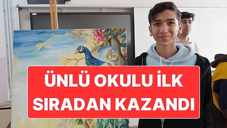 Şırnaklı Genç Ressam ABD’nin Ünlü Okulunu Tam Burslu Olarak İlk Sıradan Kazandı