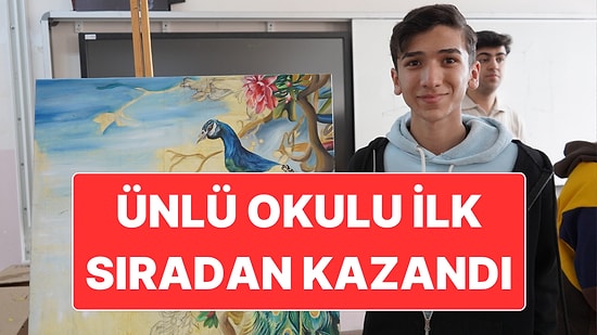 Şırnaklı Genç Ressam ABD’nin Ünlü Okulunu Tam Burslu Olarak İlk Sıradan Kazandı