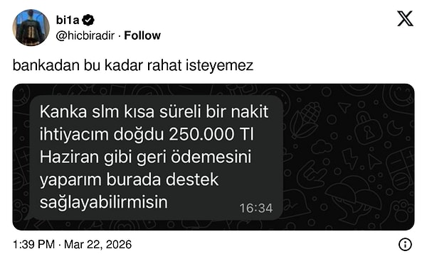Başvuru yapsaydın.