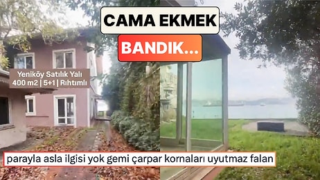 İstanbul Yeniköy'de Dudak Uçuklatan Fiyata Satılan Yalı Sosyal Medyada Viral Oldu