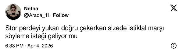 O nasıl bir refleks?