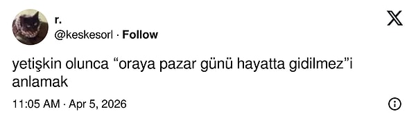 Yetişkinlik böyle bir şey...