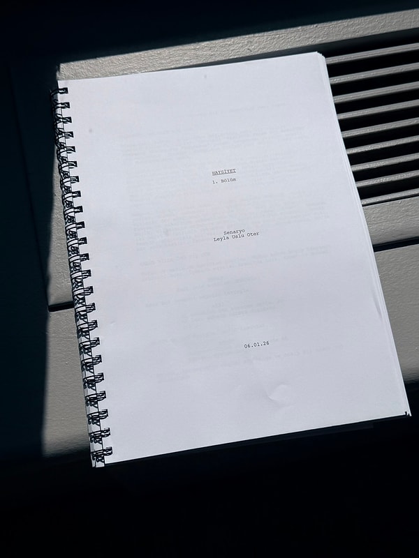 Dizinin senaryosunu okumaya başlayan Doğukan Güngör paylaşım yaptı.