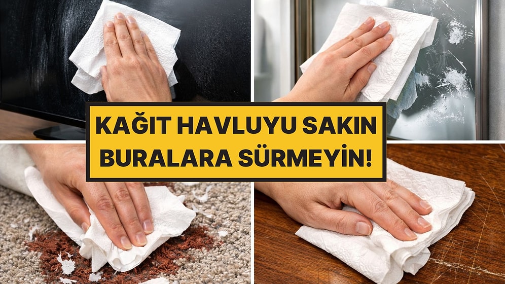Evde Kağıt Havlu Kullananlara Uyarı Geldi