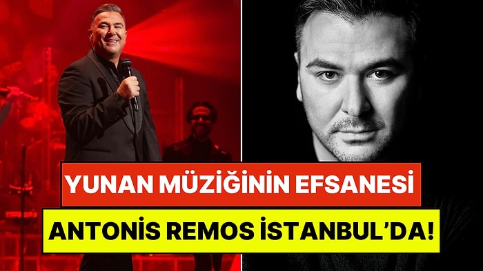 Yunan Efsanesi Antonis Remos, 30 Kişilik Orkestra ve 50 Kişilik Dev Kadro ile İstanbul’a Geliyor