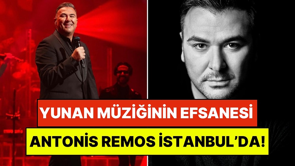 Yunan Efsanesi Antonis Remos, 30 Kişilik Orkestra ve 50 Kişilik Dev Kadro ile İstanbul’a Geliyor