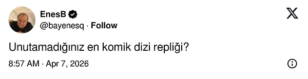 Enes adlı kullanıcının tweetiyle birlikte konu başlamış oldu 👇