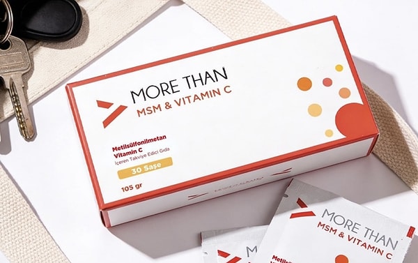 C Vitamini Desteği: Msm & Vitamin C 30 Saşe!