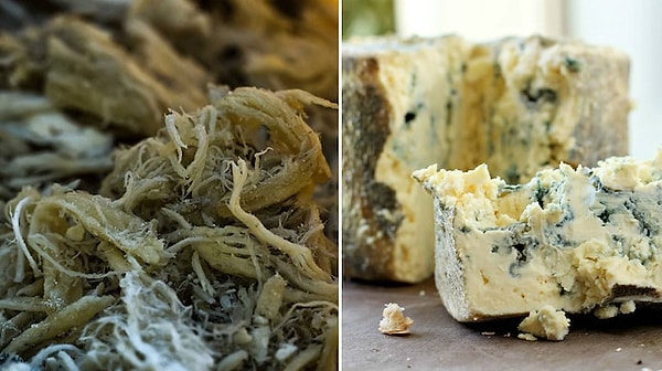 Peki ya küflenmiş peynirler, meyveler, sebzeler?