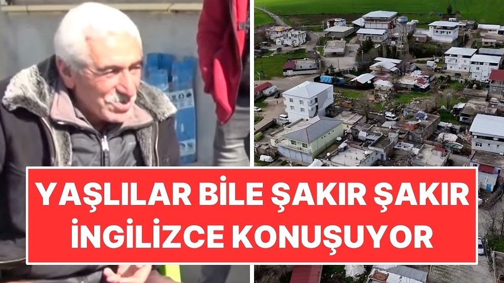 Yaşlıların Bile İngilizce Konuştuğu Diyarbakır Köyü