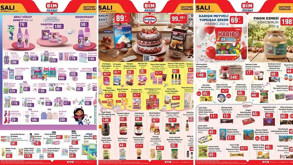 21 Nisan 2026 BİM Aktüel Haftanın Önerileri Kataloğu