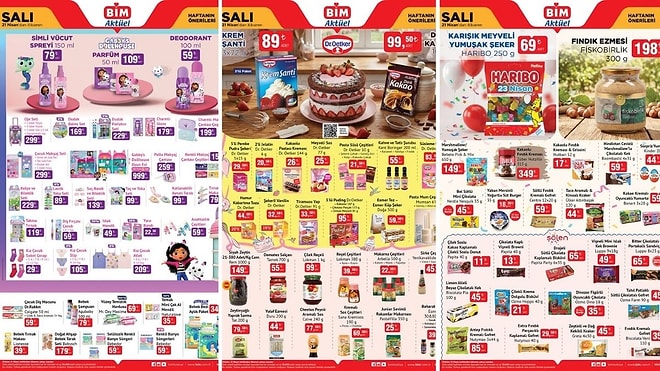 21 Nisan 2026 BİM Aktüel Haftanın Önerileri Kataloğu