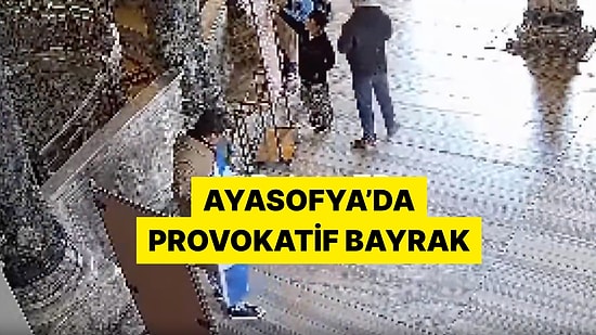 Ayasofya'da Provokasyon Yapan Turistler Tutuklandı