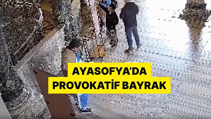 Ayasofya'da Provokasyon Yapan Turistler Tutuklandı