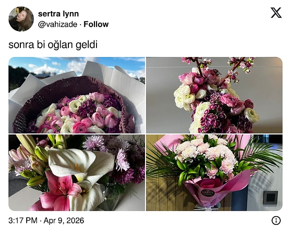 Bir kullanıcı uzun yıllar sonra romantik bir akımın fitilini ateşledi.