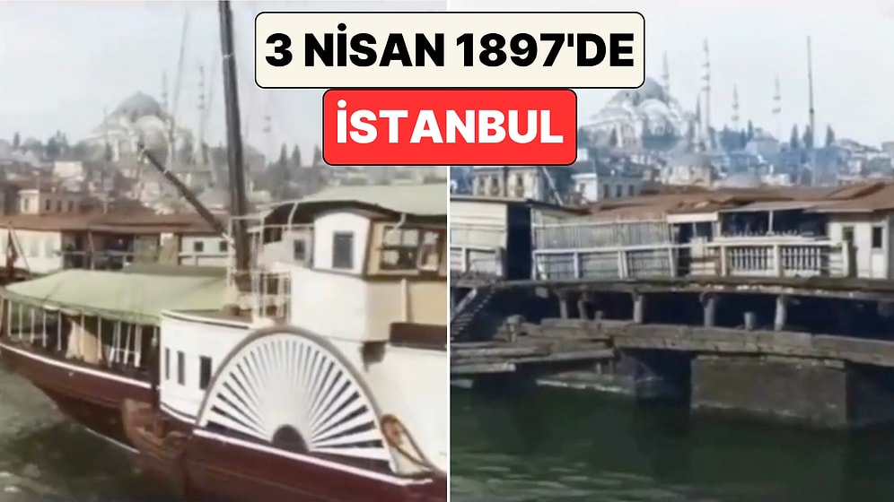 İstanbul’un 3 Nisan 1897’de Alexandre Promio Tarafından Çekilen Video Görüntüleri