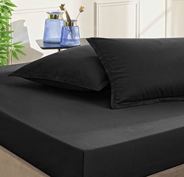 Uykuda Pamuk Saten Lüksü: Taç Çarşaf Seti!