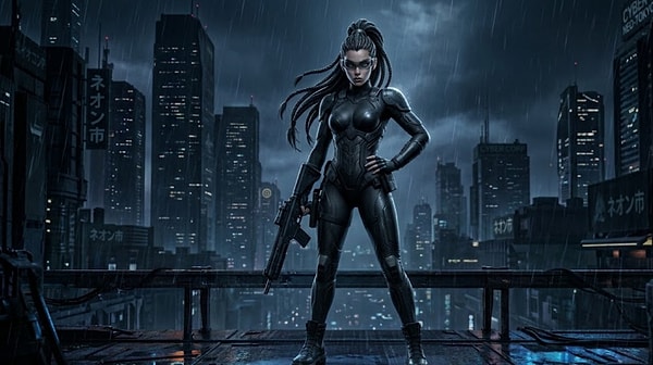 Sen Soğuk ve Karizmatik Siber Kadınsın!