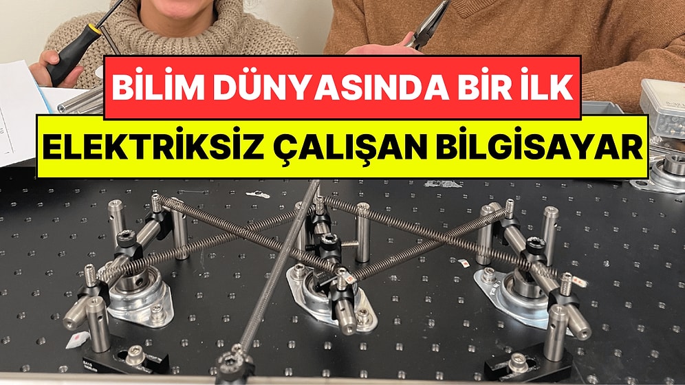 Bilim Dünyasında Bir İlk: Bilim İnsanları Elektriksiz Çalışan Bilgisayar Geliştirildi