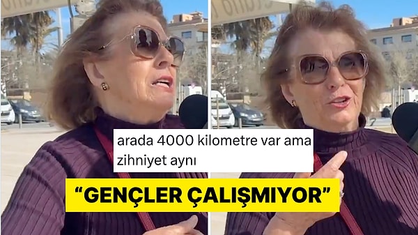 Sokak Röportajında Gençleri Eleştiren İspanyol Kadın Pek Çok Kişiye Tanıdık Geldi