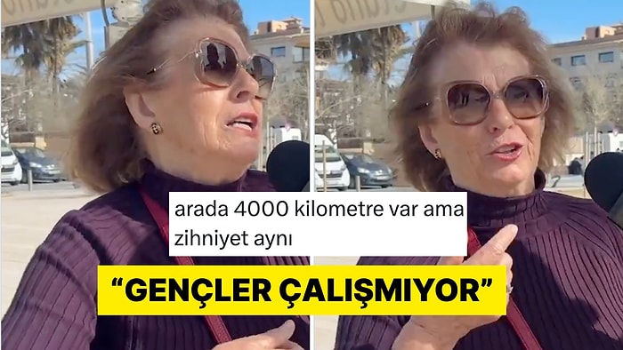 Sokak Röportajında Gençleri Eleştiren İspanyol Kadın Pek Çok Kişiye Tanıdık Geldi