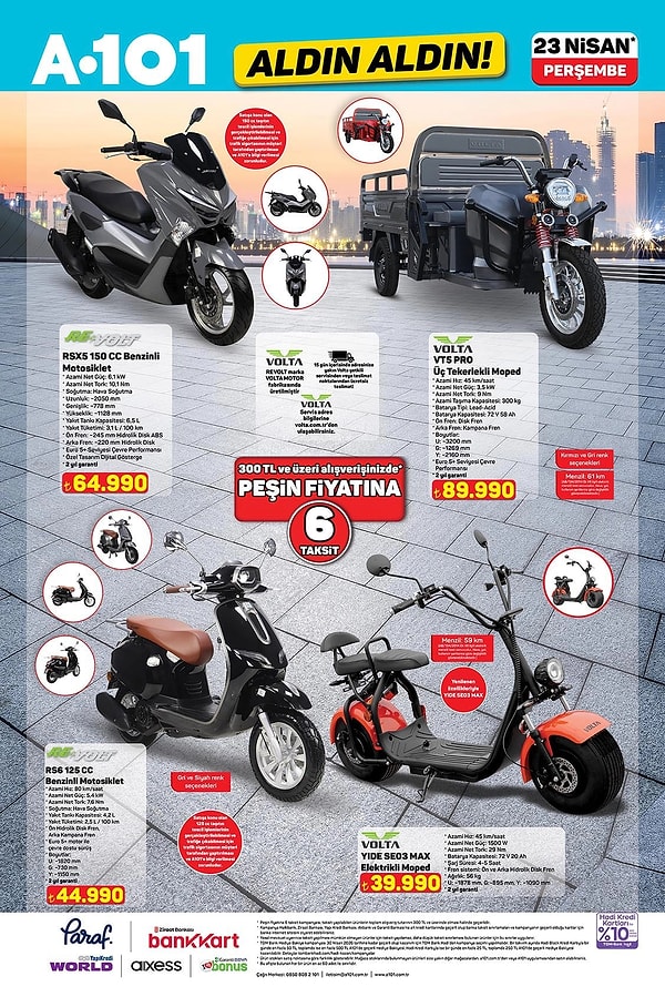 Revolt RSX5 150 CC Benzinli Motosiklet 64.990 TL