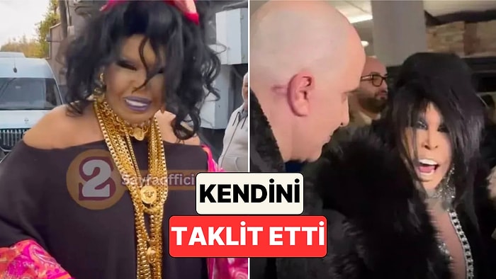 Kendi Kendini Tiye Aldı: Bülent Ersoy Muhabirlere Bağırdığı Anları Taklit Etti