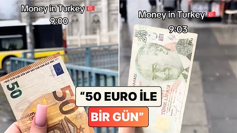Türkiye’ye Gelen Moldovalı Bir Turist 50 Euro ile Yapabildiklerini Paylaştı