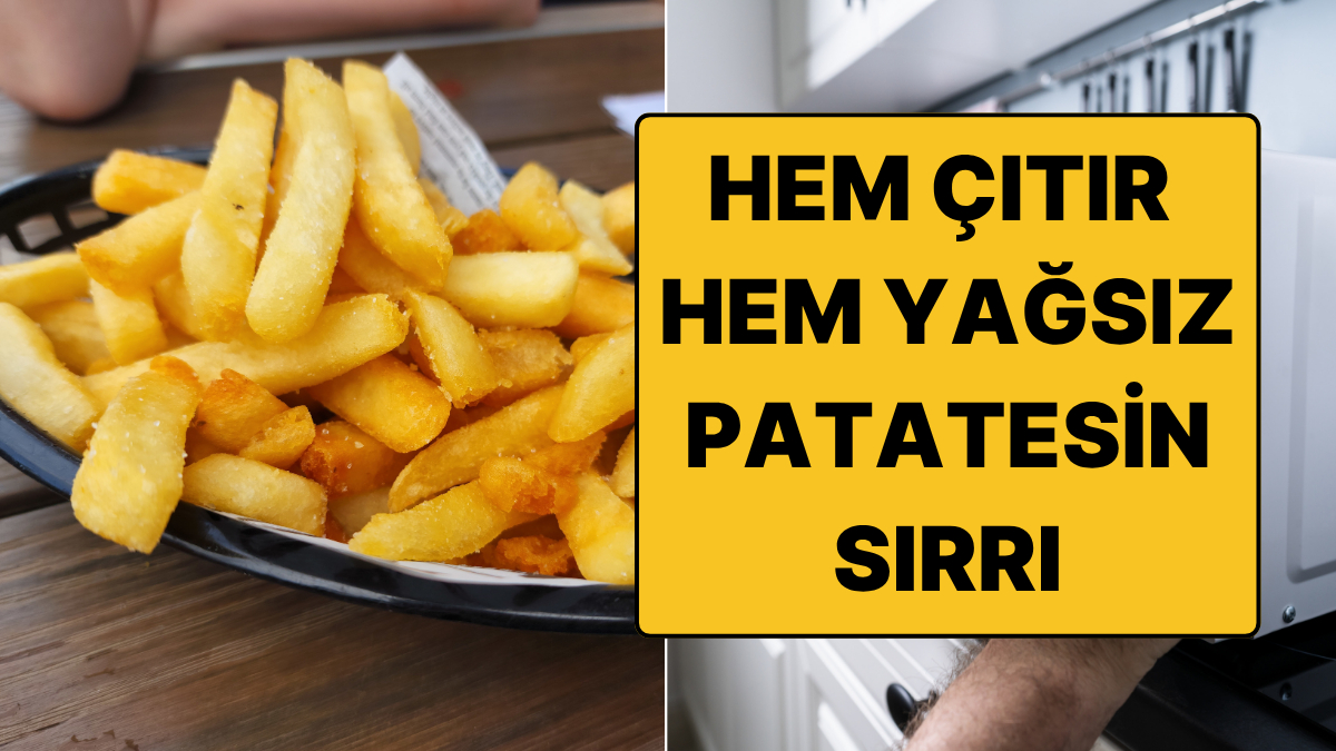 İdeal Patates Kızartma Yöntemini Bilim Buldu!