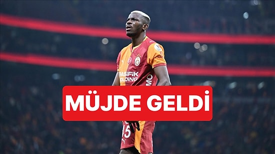 Galatasaray'da Victor Osimhen Konusunda Sevindirici Haberler Geldi