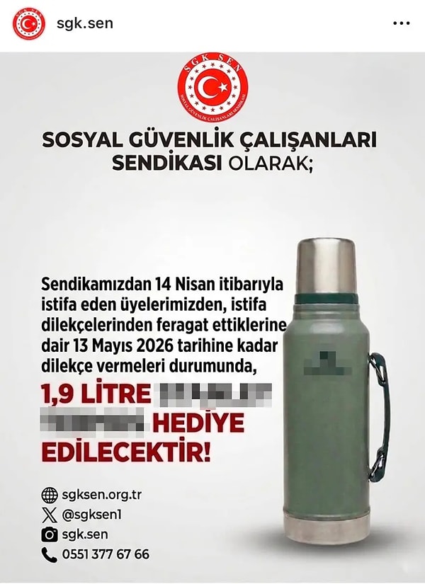 Daha önce de valiz dağıtmışlar.